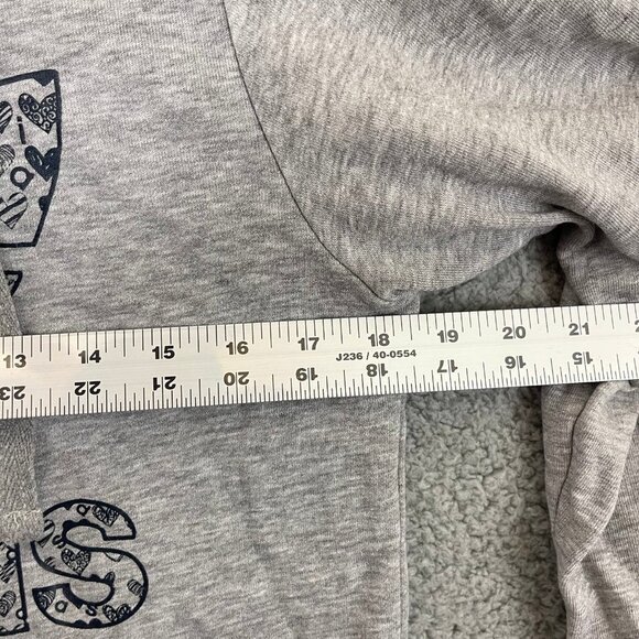Adidas Hoodie Women’s Small Grey Pullover Athletic Sweater Sweatshirt - Picture 7 of 12